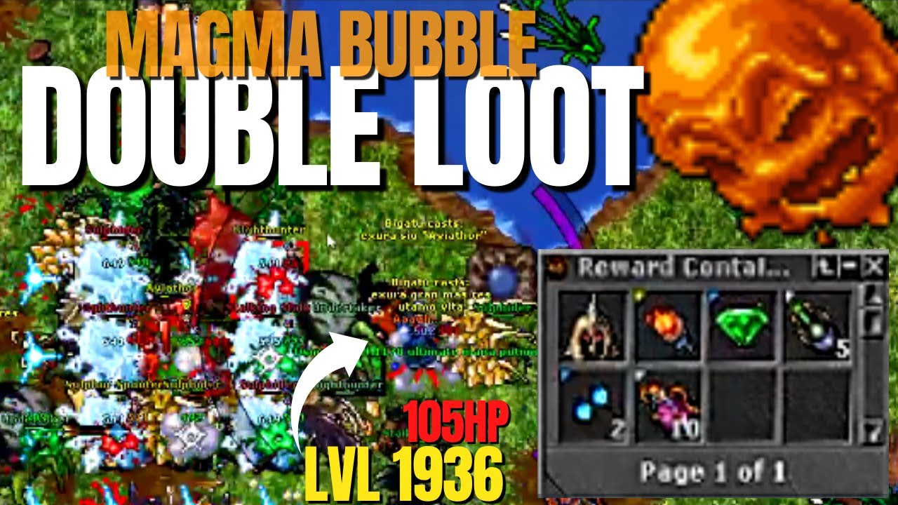 DOUBLE LOOT MAGMA BUBBLE 🤑, LVL 1936 VIU JESUS & ADVANCED TO AXE 136! #ursinhaclips