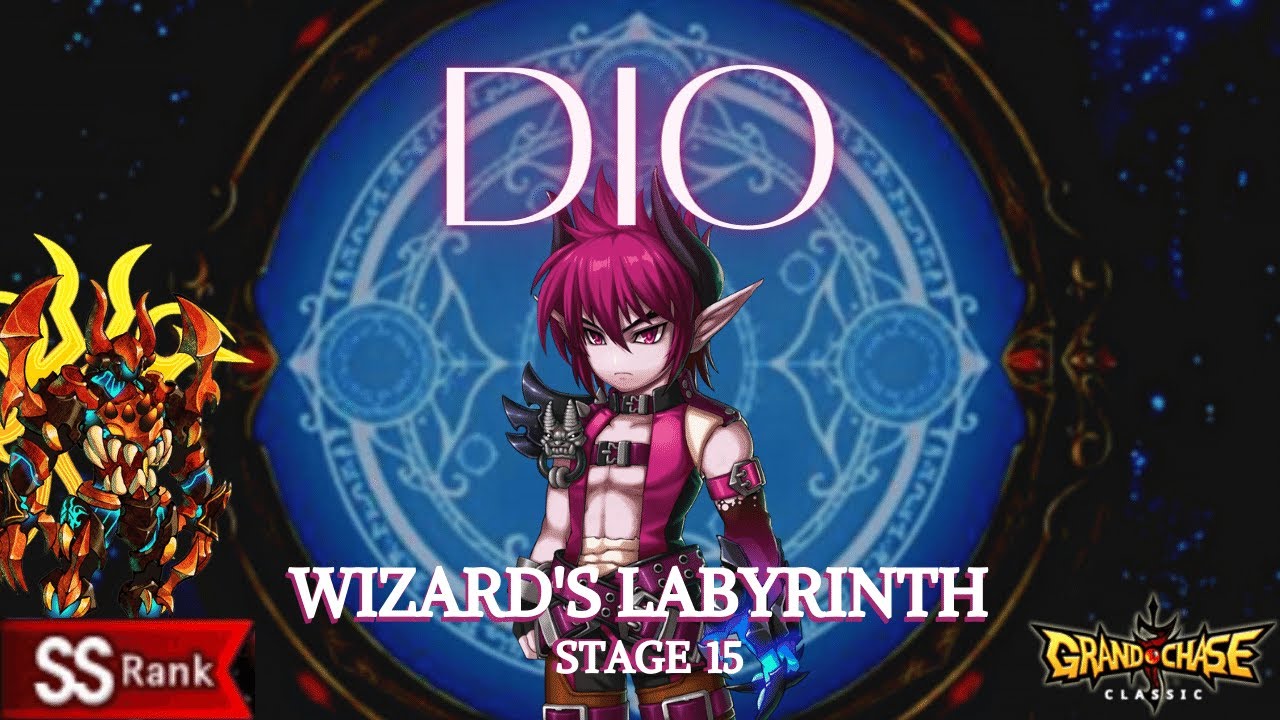 Dio - Wizard's Labyrinth Stage 15 - SS Rank