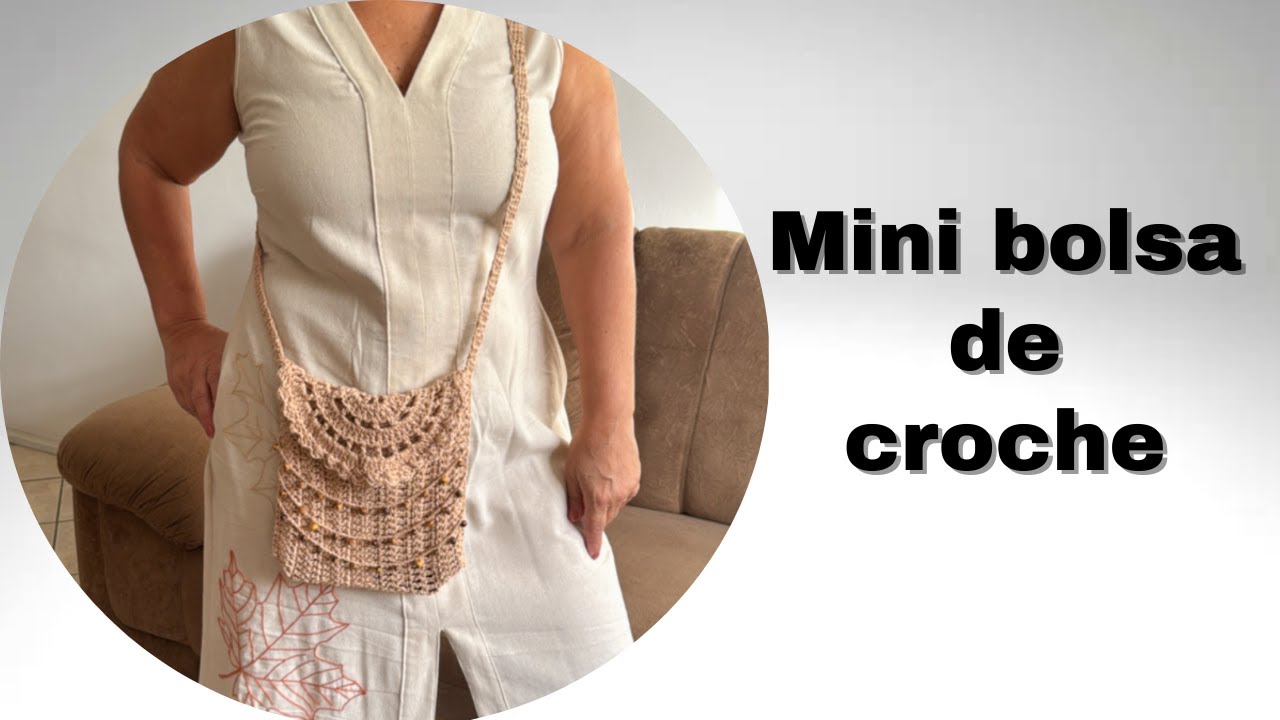 Mini bolsa de croche #cristinaamaduro