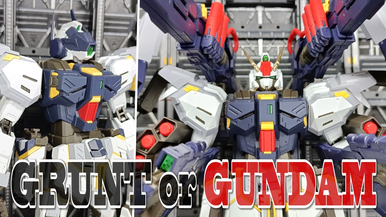 This Kit Has SO Many Options!  Review: MG Special Forces Industry SentineL Master Grade Gundam Kit