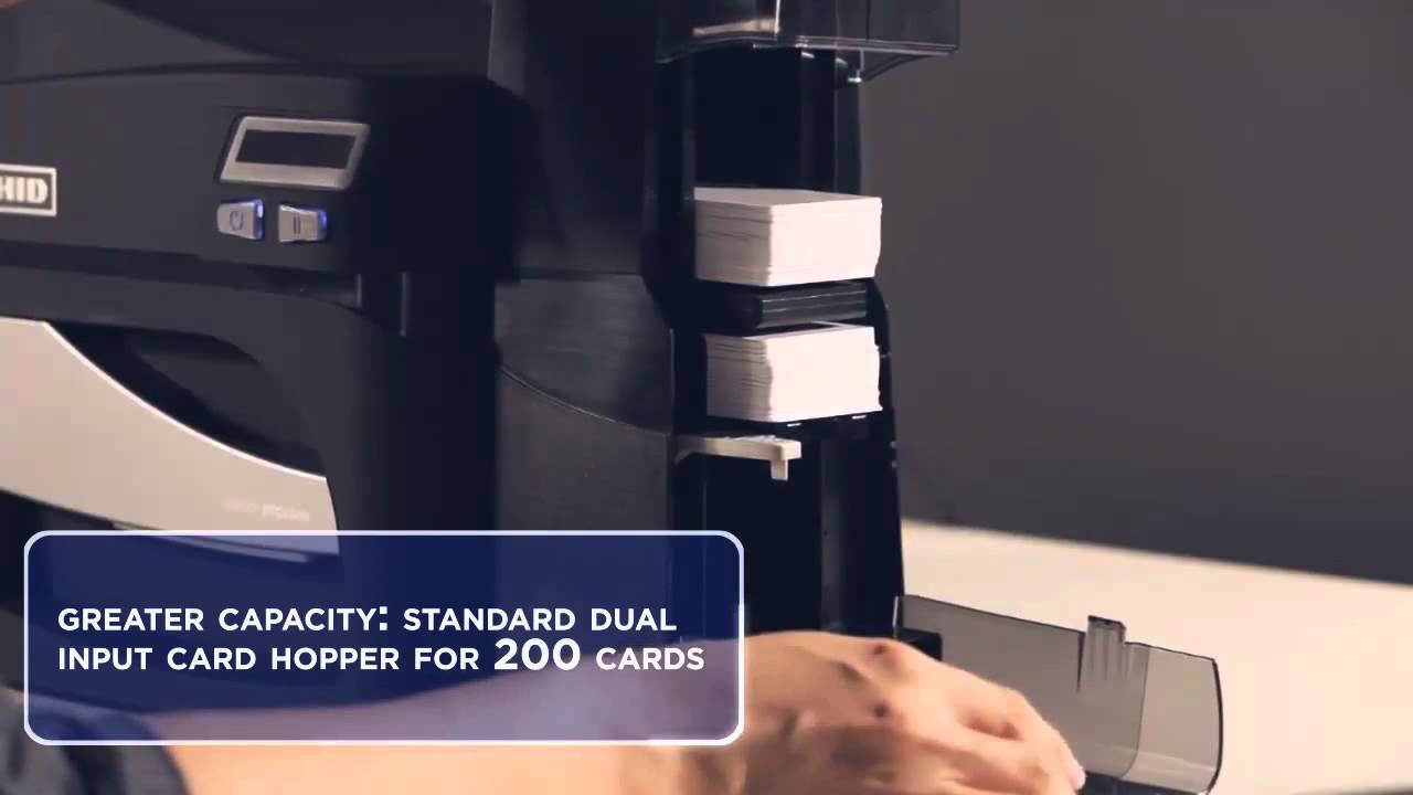 DTC4500 ID Card Printer / Encoder - HID Global Highly secure, high-efficiency