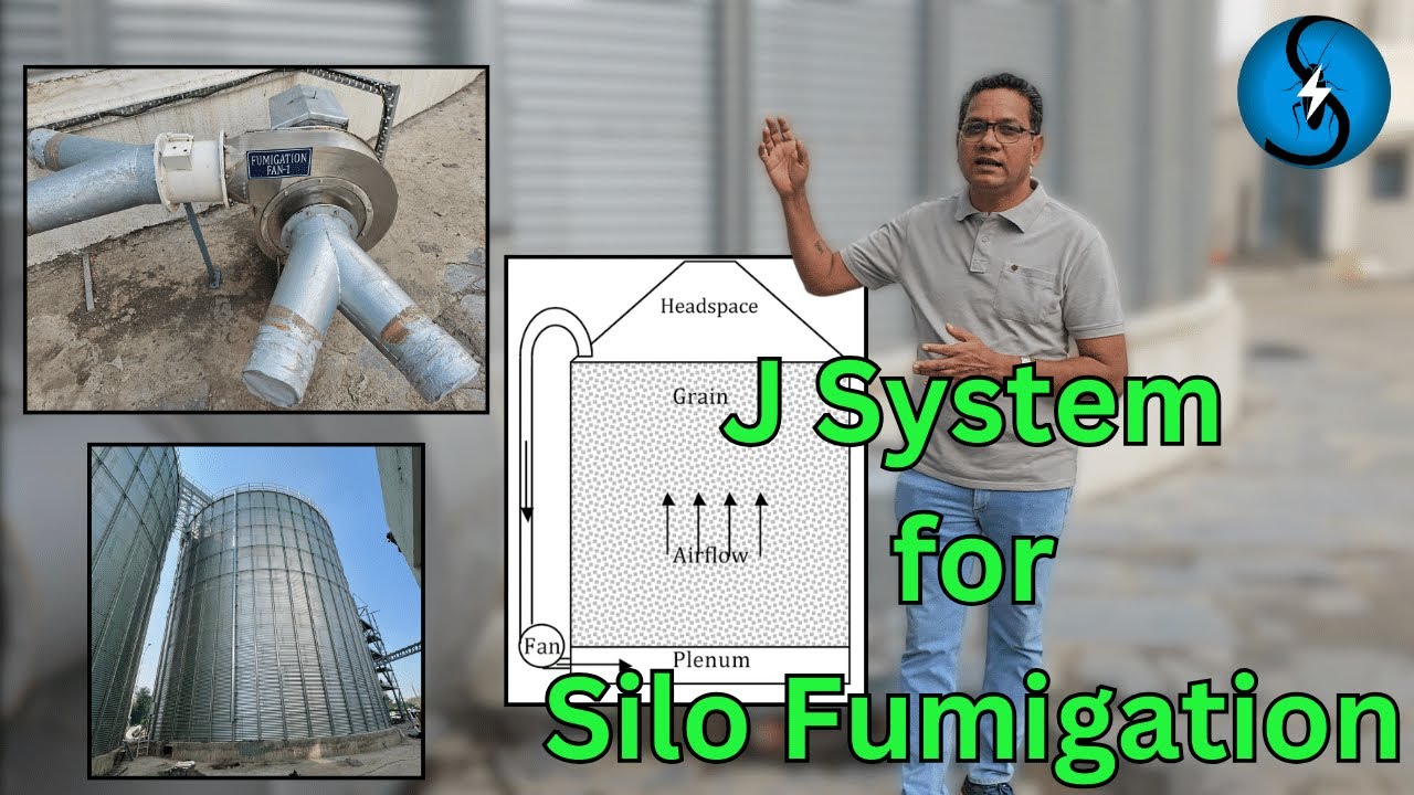 J-System Silo Fumigation | Phosphine Gas Circulation | NSPM 22 ALP Silo Fumigation