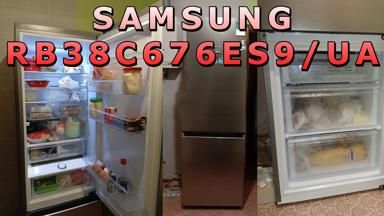 Холодильник SAMSUNG RB38C676ES9/UA ОБЗОР