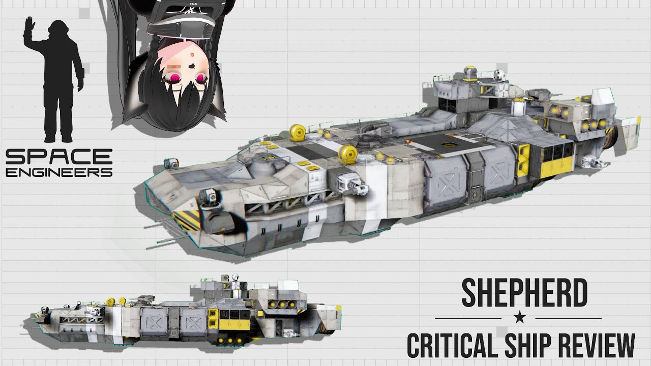This Small Ship is Crafty, Space Engineers Critical Ship Review, Shepherd
