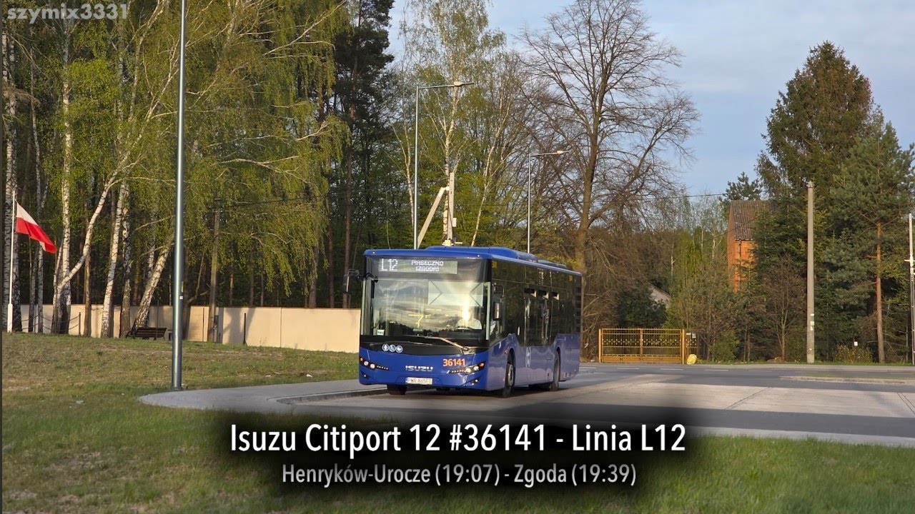 Linia L12 | Isuzu Citiport 12 #36141 - PKS Polonus