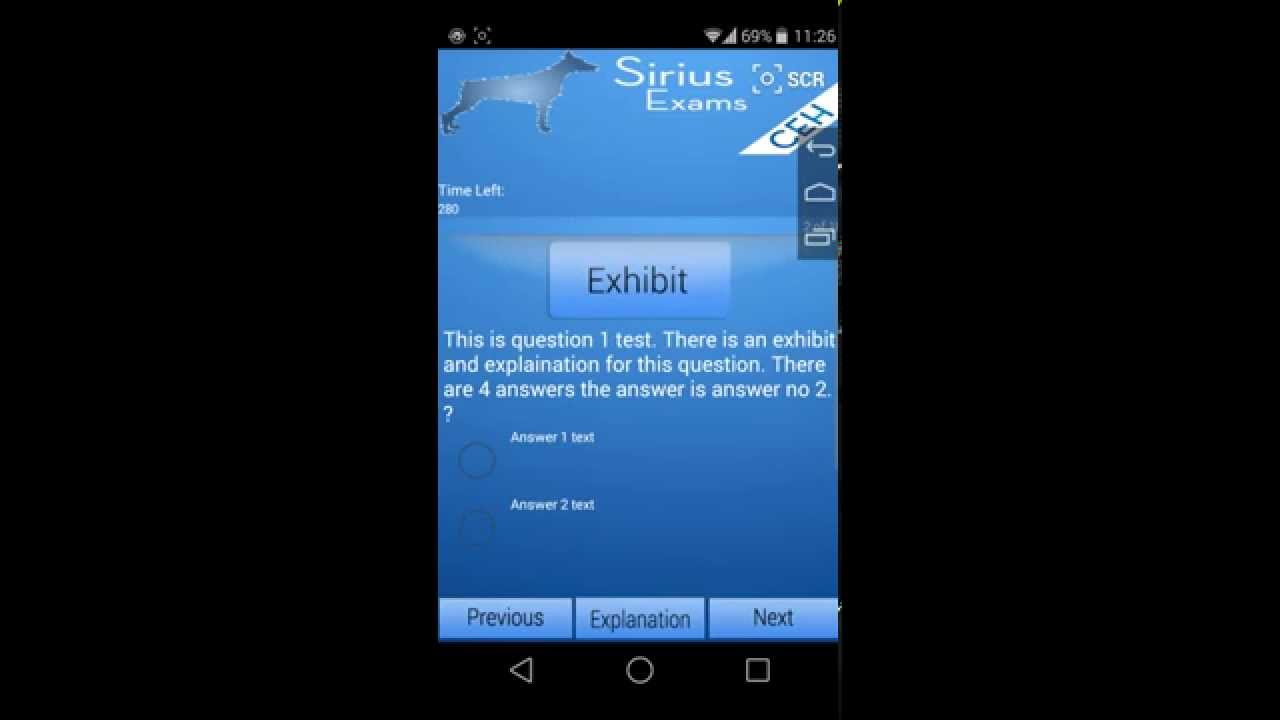 Exam Application Android Demo