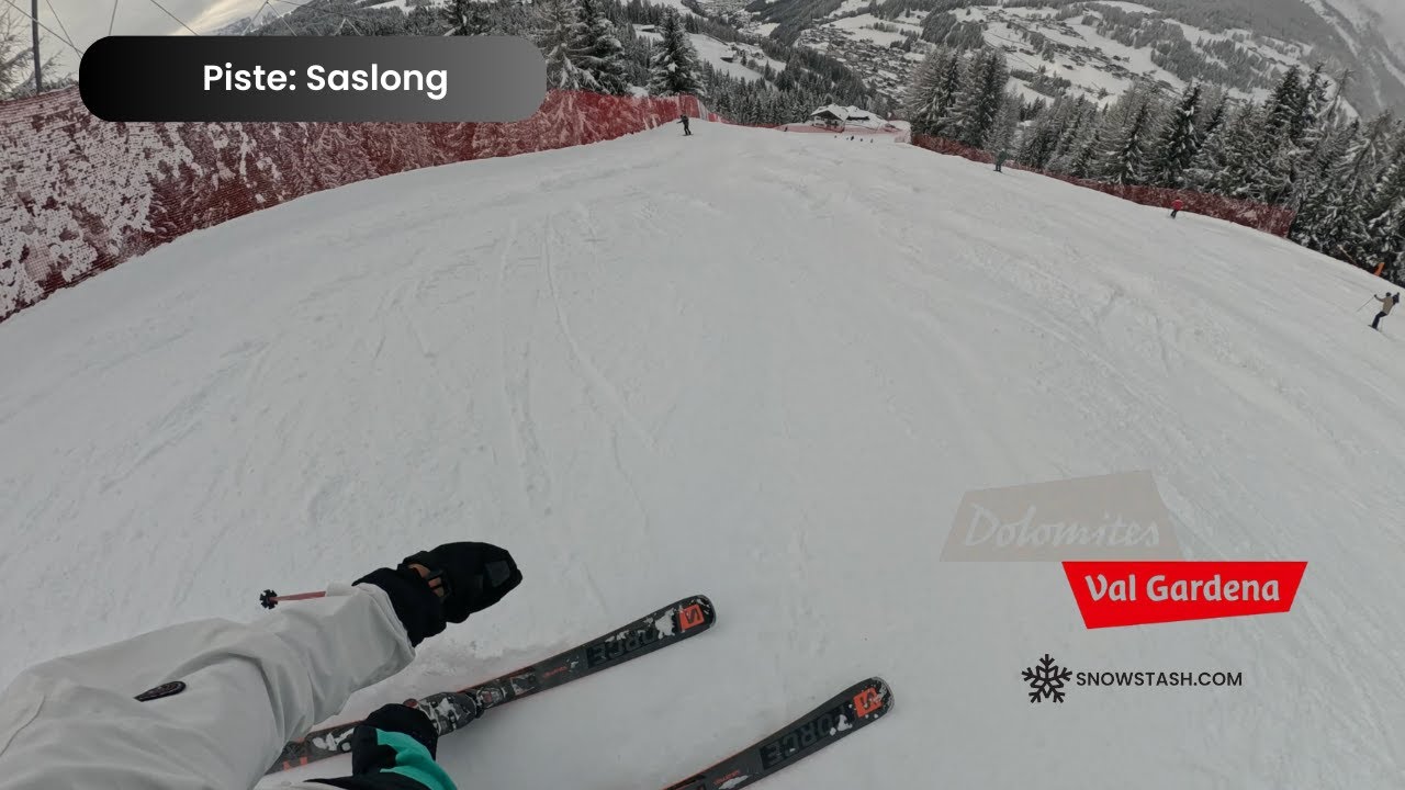 Saslong Piste | Val Gardena | Dolimites