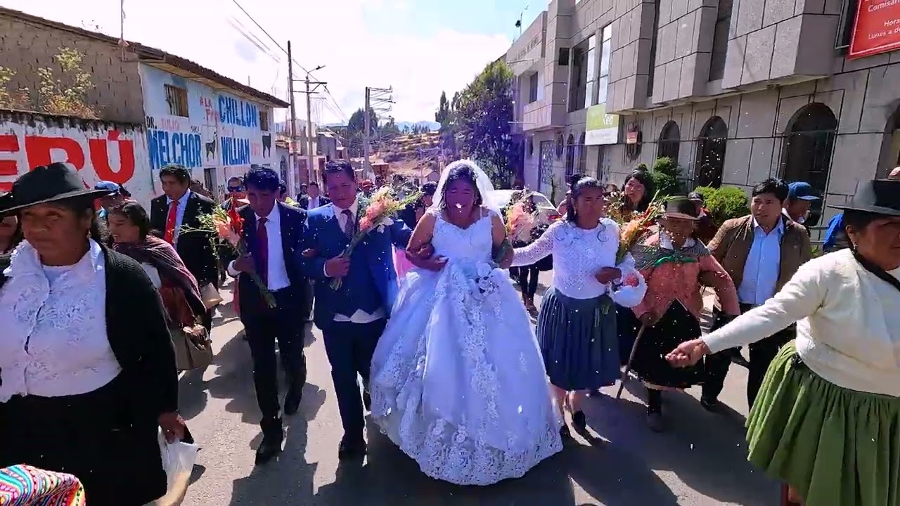𝙉𝙐𝙀𝙎𝙏𝙍𝙊 𝙈𝘼𝙏𝙍𝙄𝙈𝙊𝙉𝙄𝙊💍😍🌹RUBÉN & REBECA💐 VISTA ALEGRE - HUANDO - HUANCAVELICA