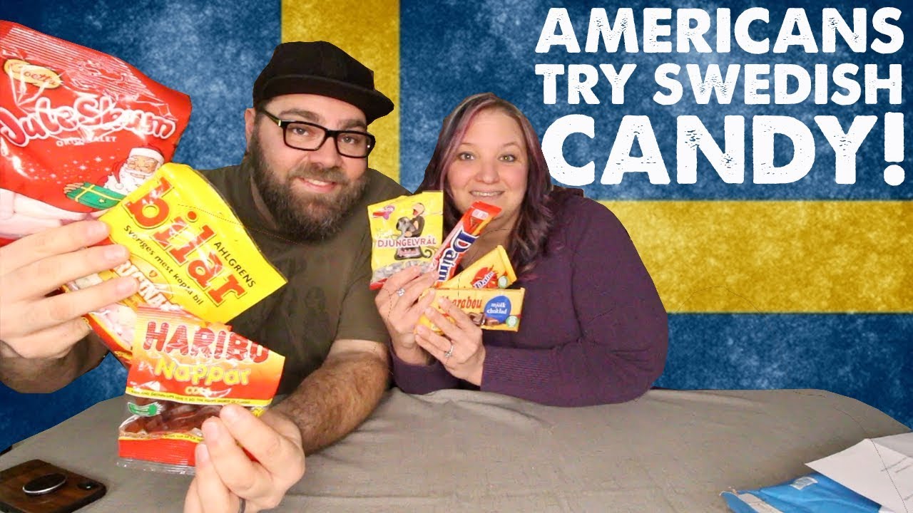 Americans Try Swedish Candy for the First Time! Djungelvrål FAIL!