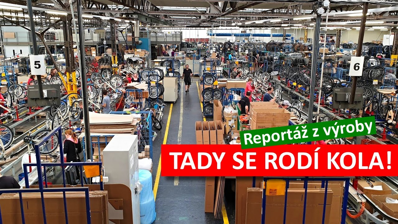 Podívejte se, jak se vyrábí kola! Byl jsem s kamerou v kopřivnické „cyklotovárně“