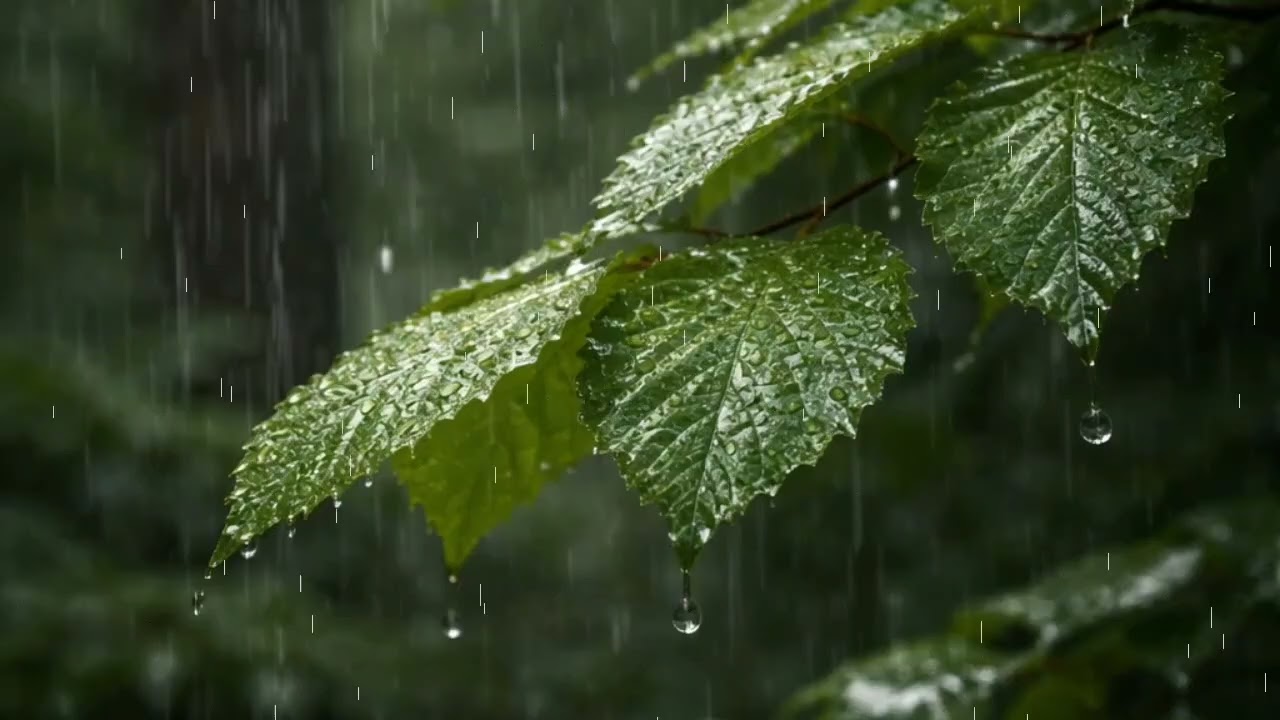 ⛈️ Rain and Thunder Sounds for Sleep | Stress Relief & Relaxation