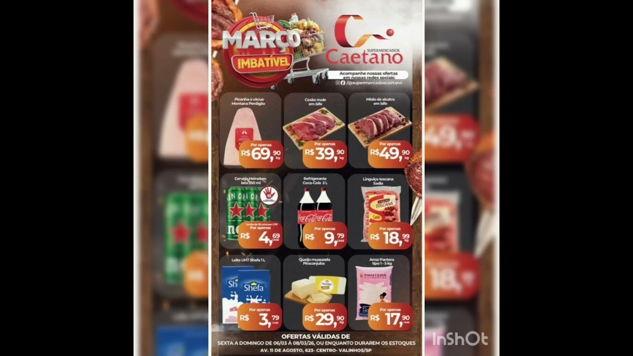 Gravação Jingle 06/03 Supermercados Caetano Valinhos 