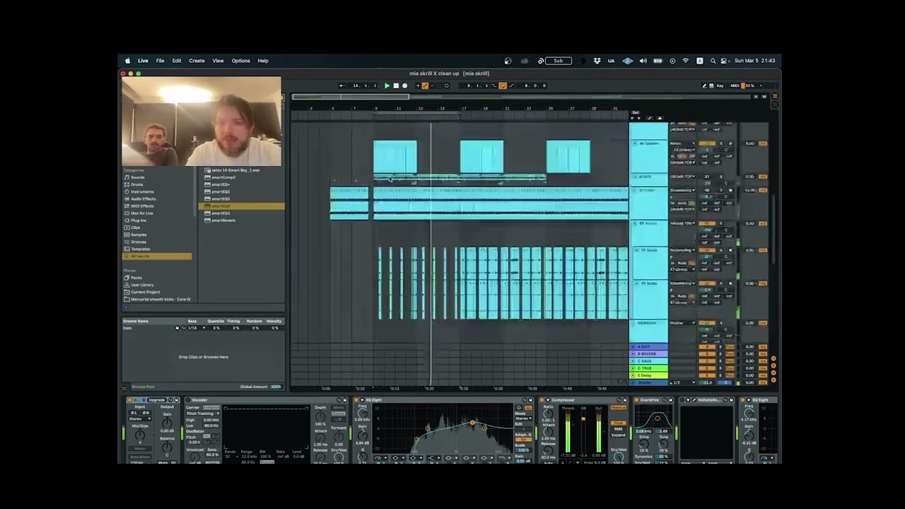 Boaz van de Beatz and Benno having another studiosession (M.I.A./Skrillex production)