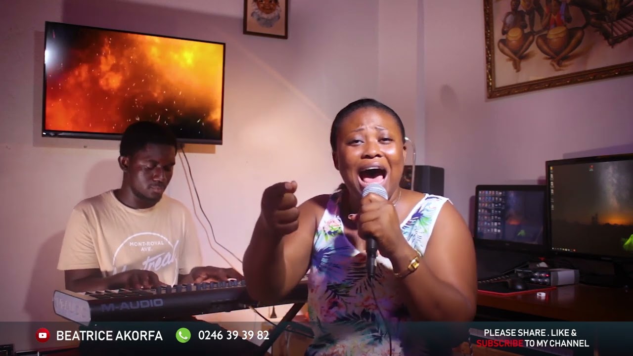 Deeply touching Ewe worship by Beatrice Akorfa.. It made me cry 😭😭🙌🙌