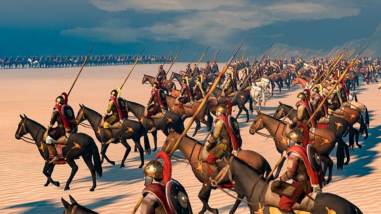 Western Roman Empire Attack Lakhmids | The Historical Cinematic Battle | 27,000 Units Battle