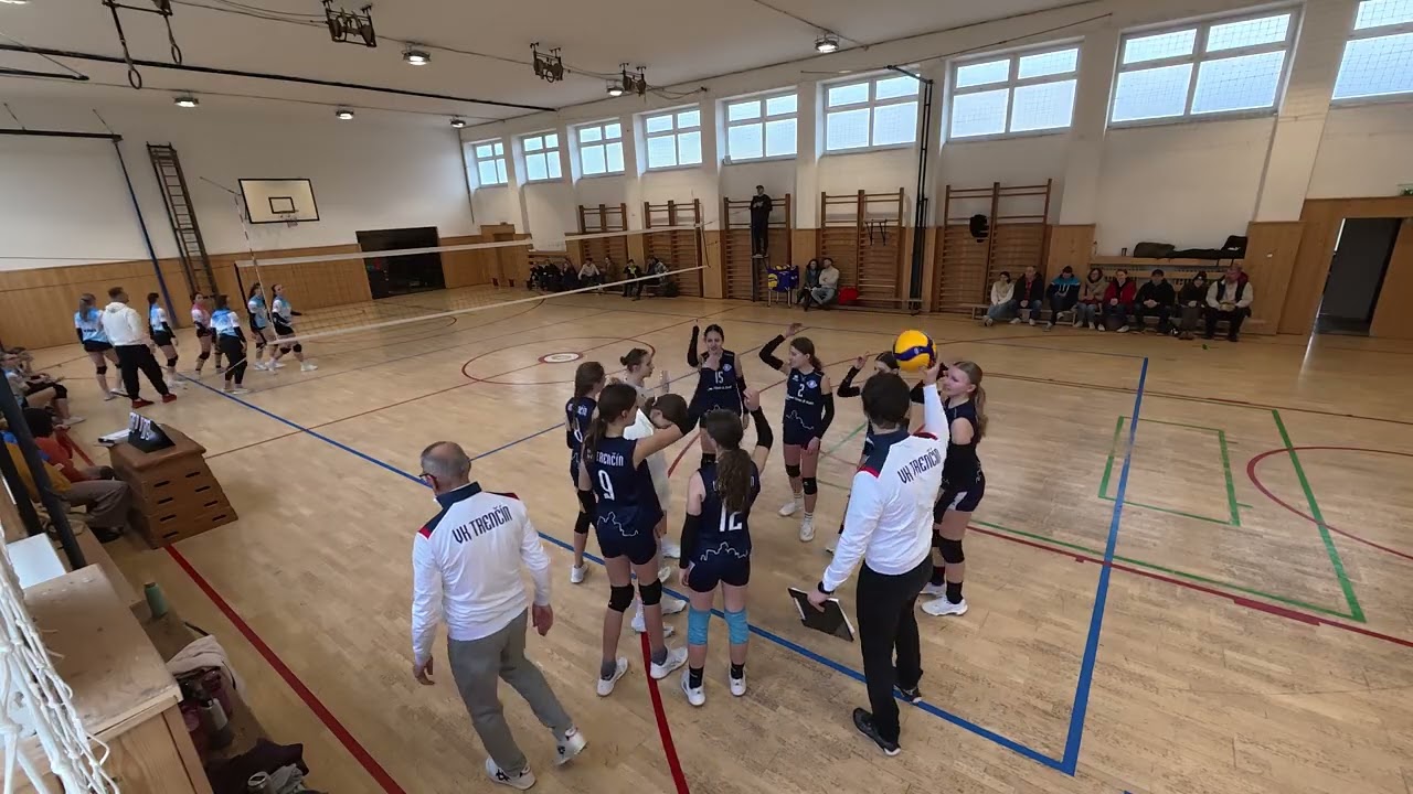 Volleyteam Prievidza B -VK Trenčín 15.2.2026 1.zápas 