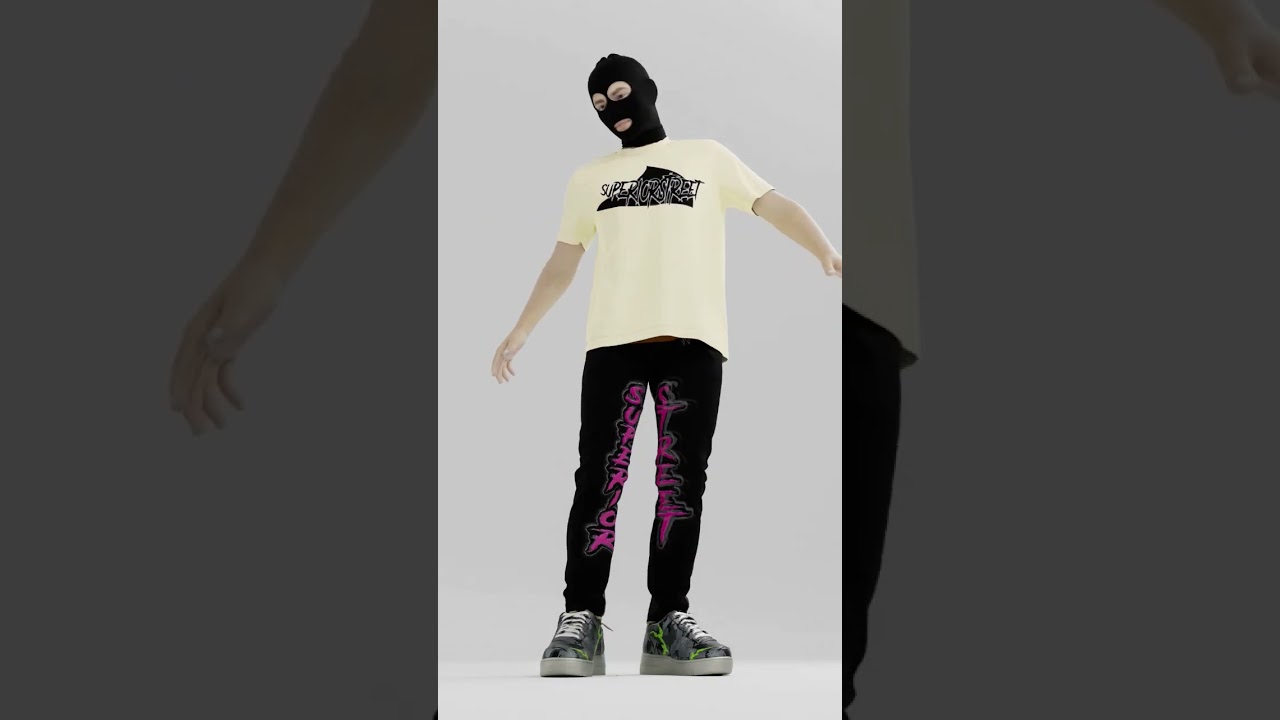 (Daz3d x Blender x Clo3d x Mixamo) Cloth Animation #blender #clo3dtutorial