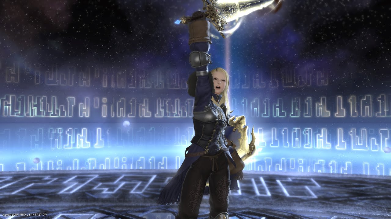FINAL FANTASY XIV - World 1st Paladin O12S Solo Clear BOTH PHASES (with wipes removed)
