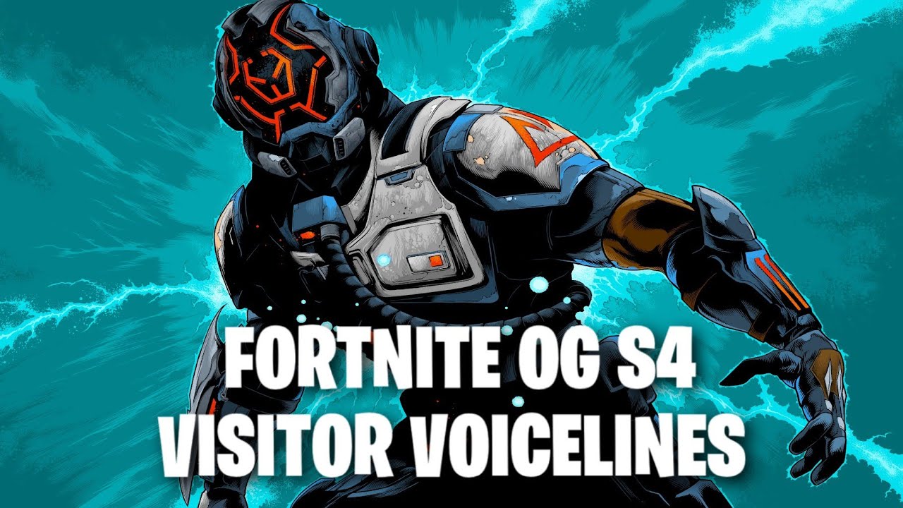 The Visitor's Event Voicelines | Fortnite OG S4
