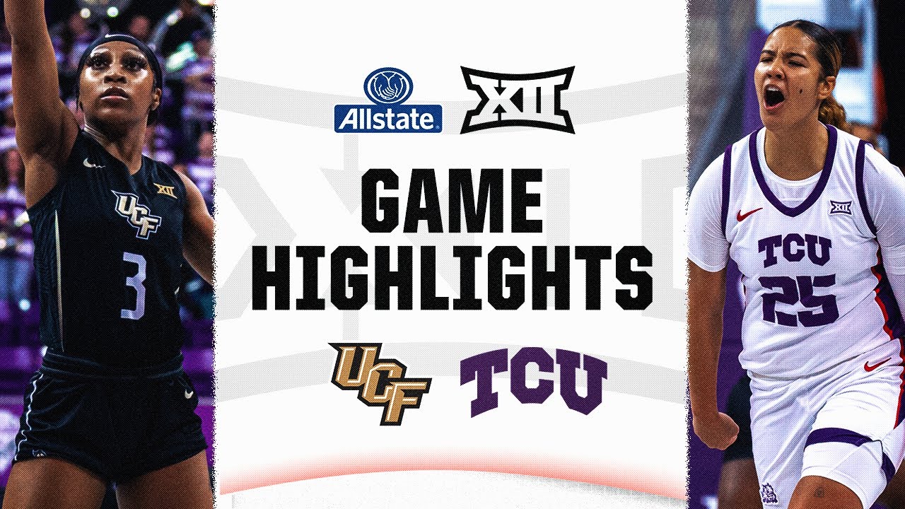 UCF at TCU | Big 12 Women's Basketball Highlights | January 23, 2024