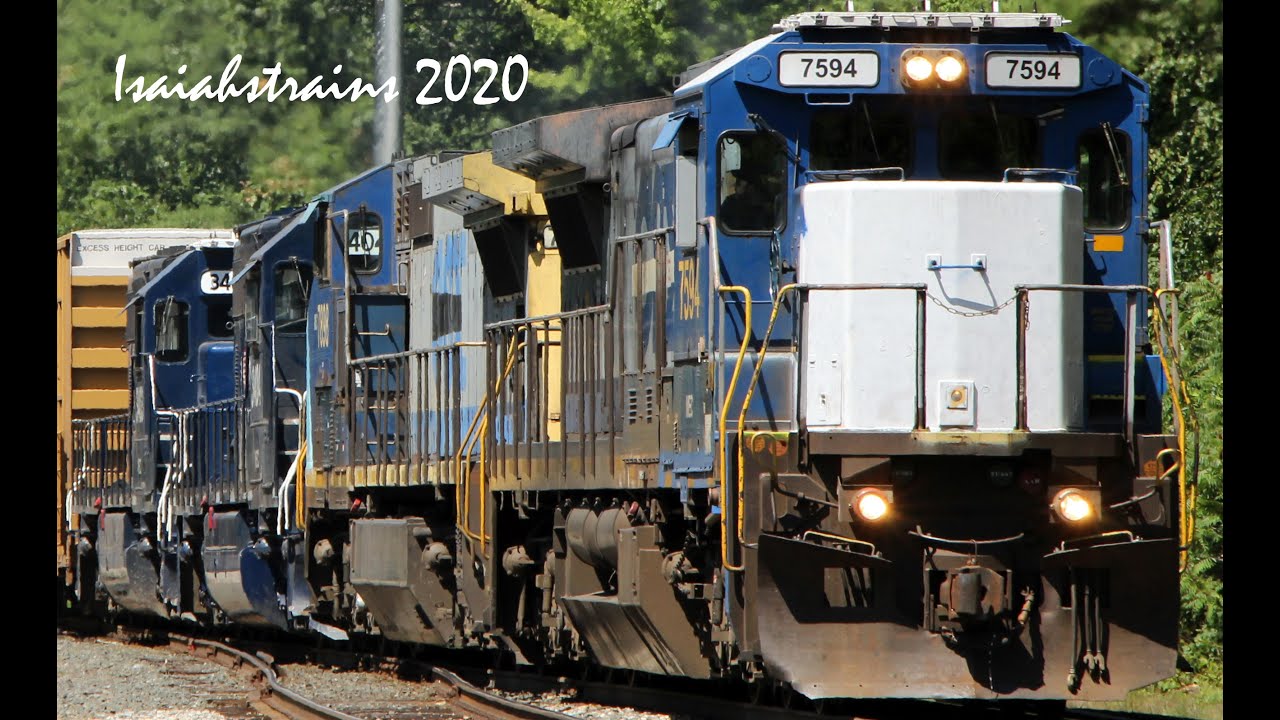 White-Nosed Pan Am C40-8 #7594 Leads PAR EDPO w/ Awesome P5! [8-21-20]