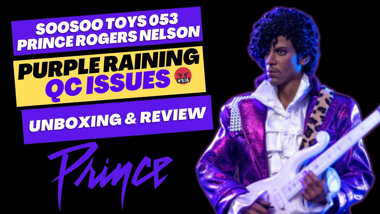SooSoo Toys x Win C 053 Prince Rogers Nelson 1/6 Scale Figure | Purple Rain | Unboxing & Review