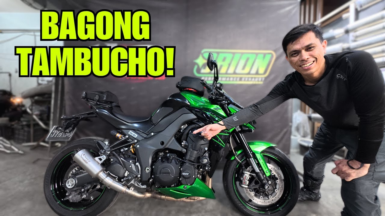 SOUND CHECK inline 4 1000cc - Bagong Tambucho ng Z1000 R