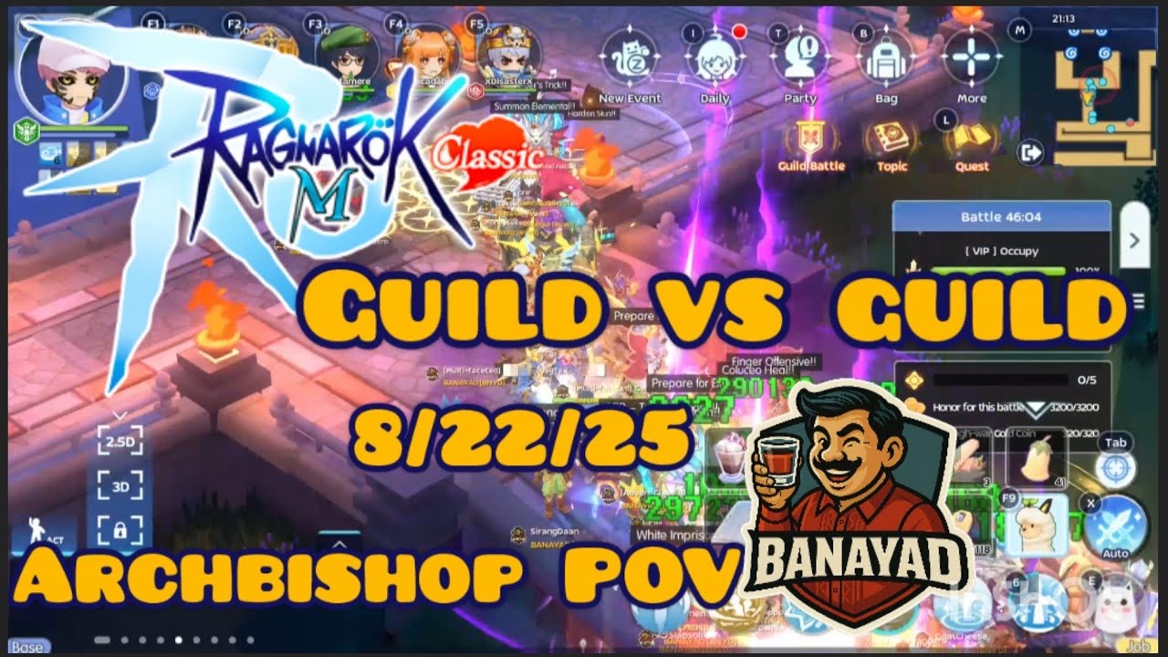 Ragnarok M Classic - GVG Archbishop POV