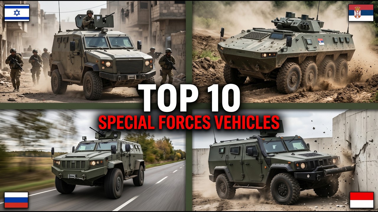 Top 10 Mind-Blowing Special Forces Armored Vehicles That Will Leave You Speechless