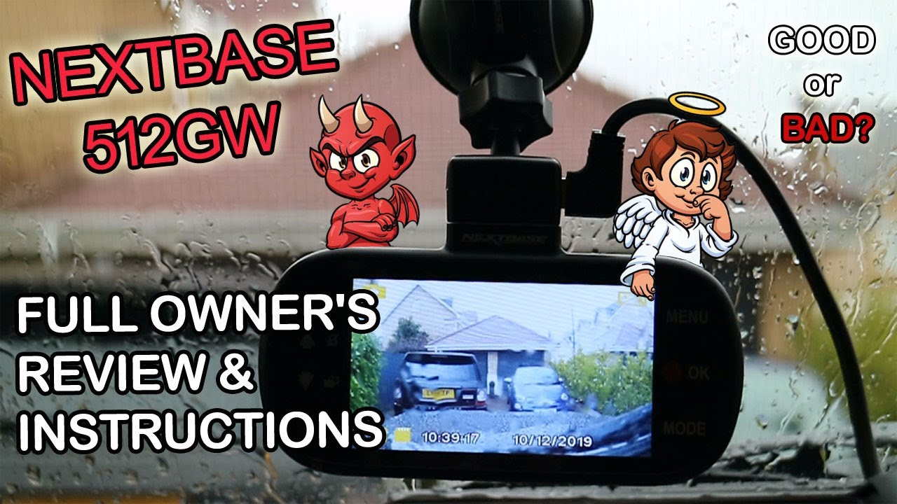 Nextbase 512GW Dash Cam Owners Review with Instructions & How to Use Features Walk Through & Set Up