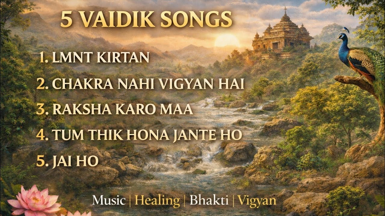 5 LMNT VAIDIK SONGS | Music • Healing • Bhakti • Vigyan | Inner Balance & Shanti