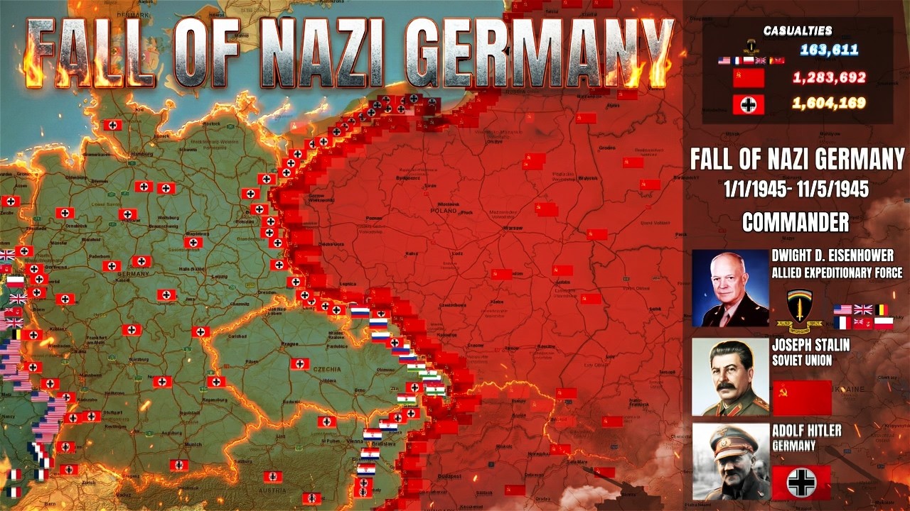 Падение нацистской Германии с каждым днем ​​(1945)