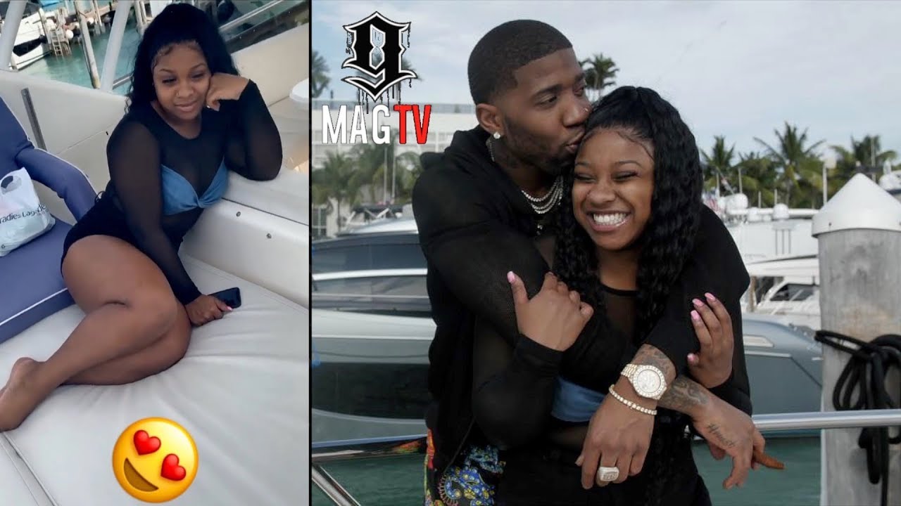 YFN Lucci & Reginae Baecation On Yacht In Miami! 🛥