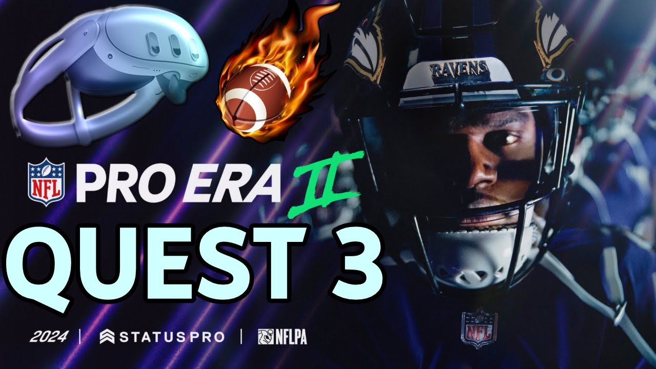 NFL Pro Era 2 VR IS HERE! - Quest 3 Gameplay!