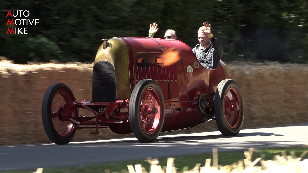 28.4-Litre FlameThrower Engine! - 1911 Fiat S76 