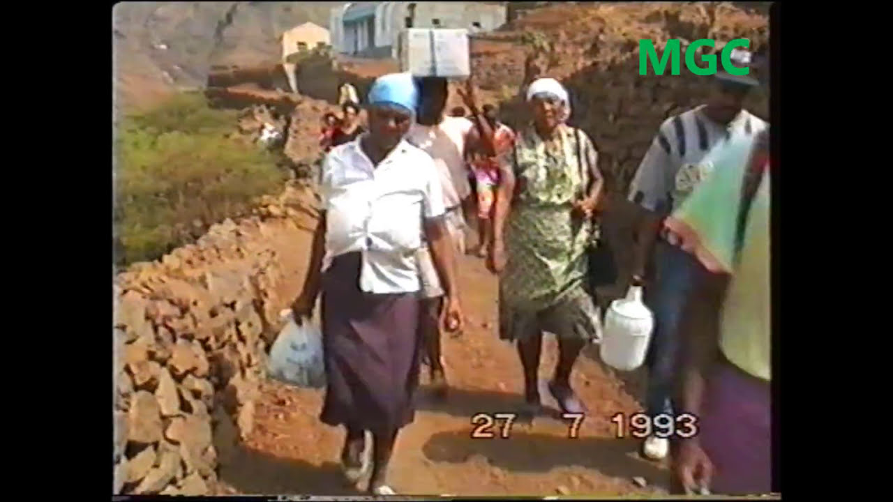 Despedida em Ribeira Prata Julho 1993,    São Nicolau, CABO VERDE.