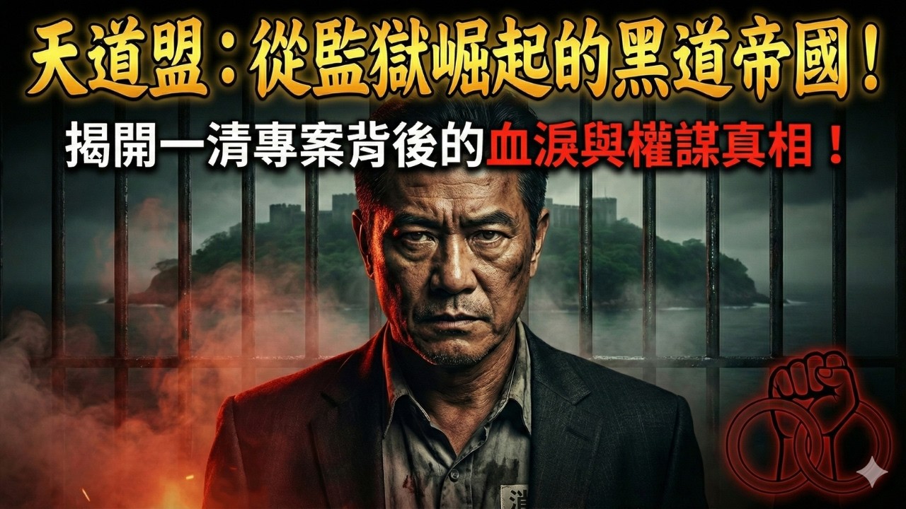 天道盟創幫傳奇全揭秘！一清專案下地方角頭聯手對抗外省欺壓，台灣黑道史上最震撼秘辛曝光？