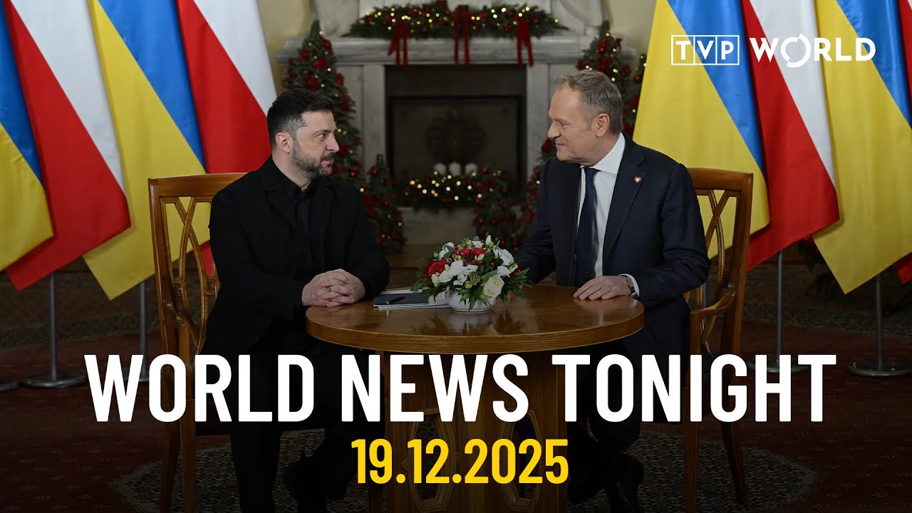 Zelenskyy visits Poland as EU seals late-night loan for Ukraine | World News Tonight