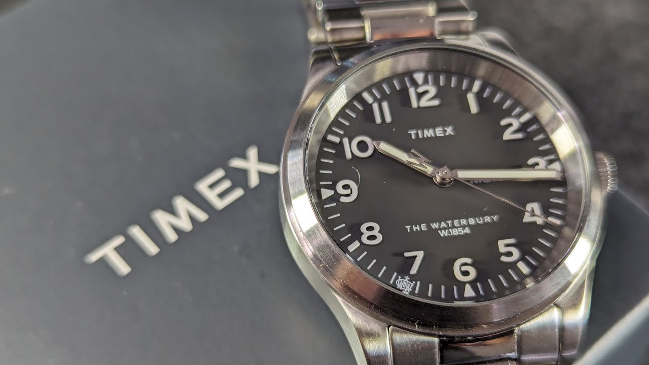 Простые повседневные часы Timex с 3D-индексами.