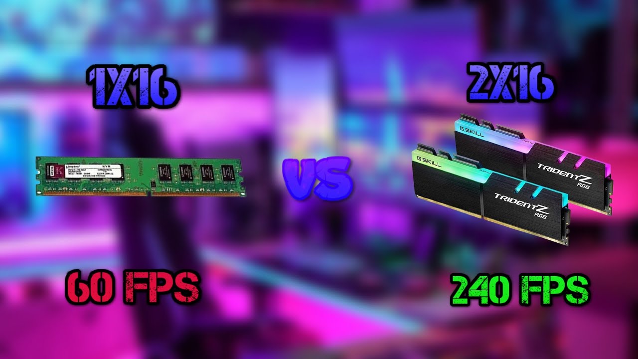 FORTNITE SINGLE CHANNEL VS DUAL CHANNEL 16GB(3200mhz) VS 32GB(3600mhz) | INTEL