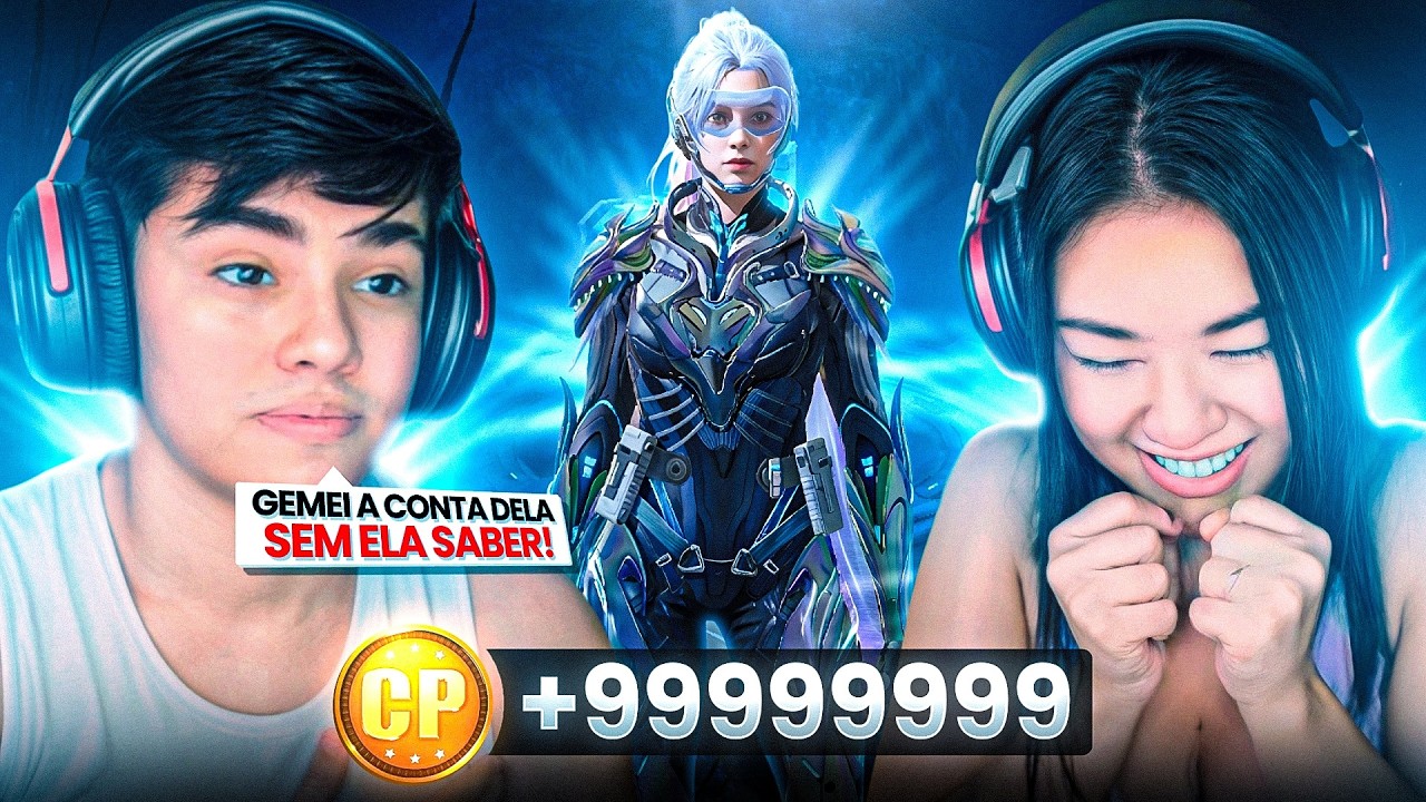 GEMEI A CONTA DA MINHA NAMORADA NO COD MOBILE!