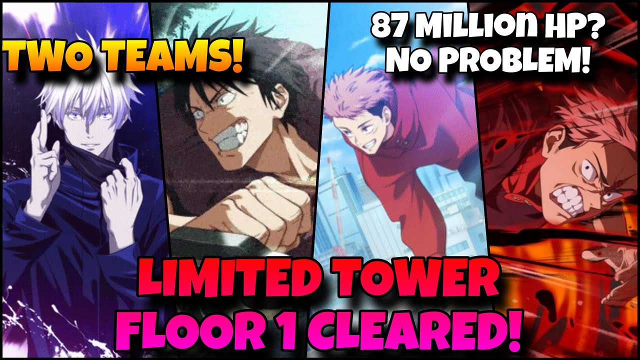 RED TAIJUTSU STANDS STRONG AGAINST ILLUSORY TOWER LIMITED FLOOR 1 (JANUARY) | JJK Phantom Parade