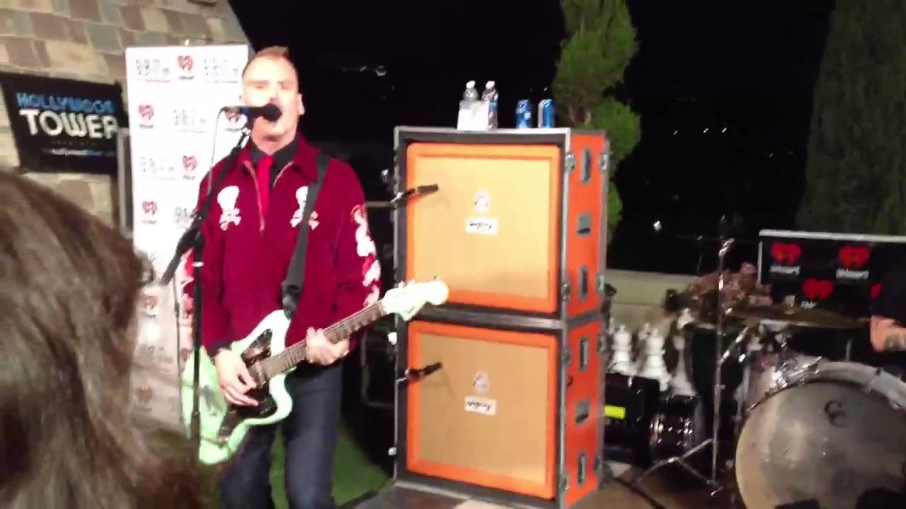 Alkaline Trio Cringe Rooftop 98.7 Hollywood Tower