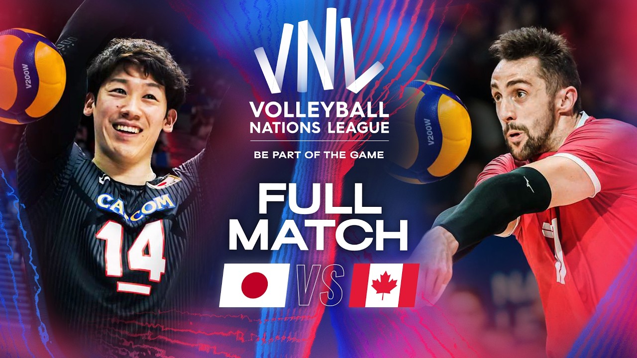 Canada 🇨🇦 vs. Japan 🇯🇵 - VNL 2024 | Full Match - Week 3