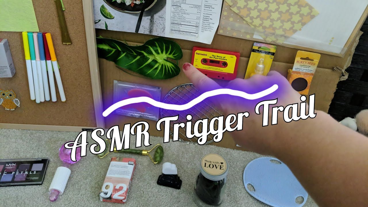 The ULTIMATE ASMR TRIGGER TRAIL VARIETY STYLE 🫶🩷 (fast asmr trigger trail)