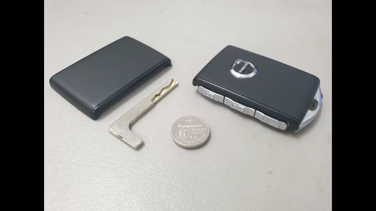 Wymiana baterii w kluczyku - 13 - Volvo S90, V90, V90 Cross, XC60, XC90, XC40, ... 2024