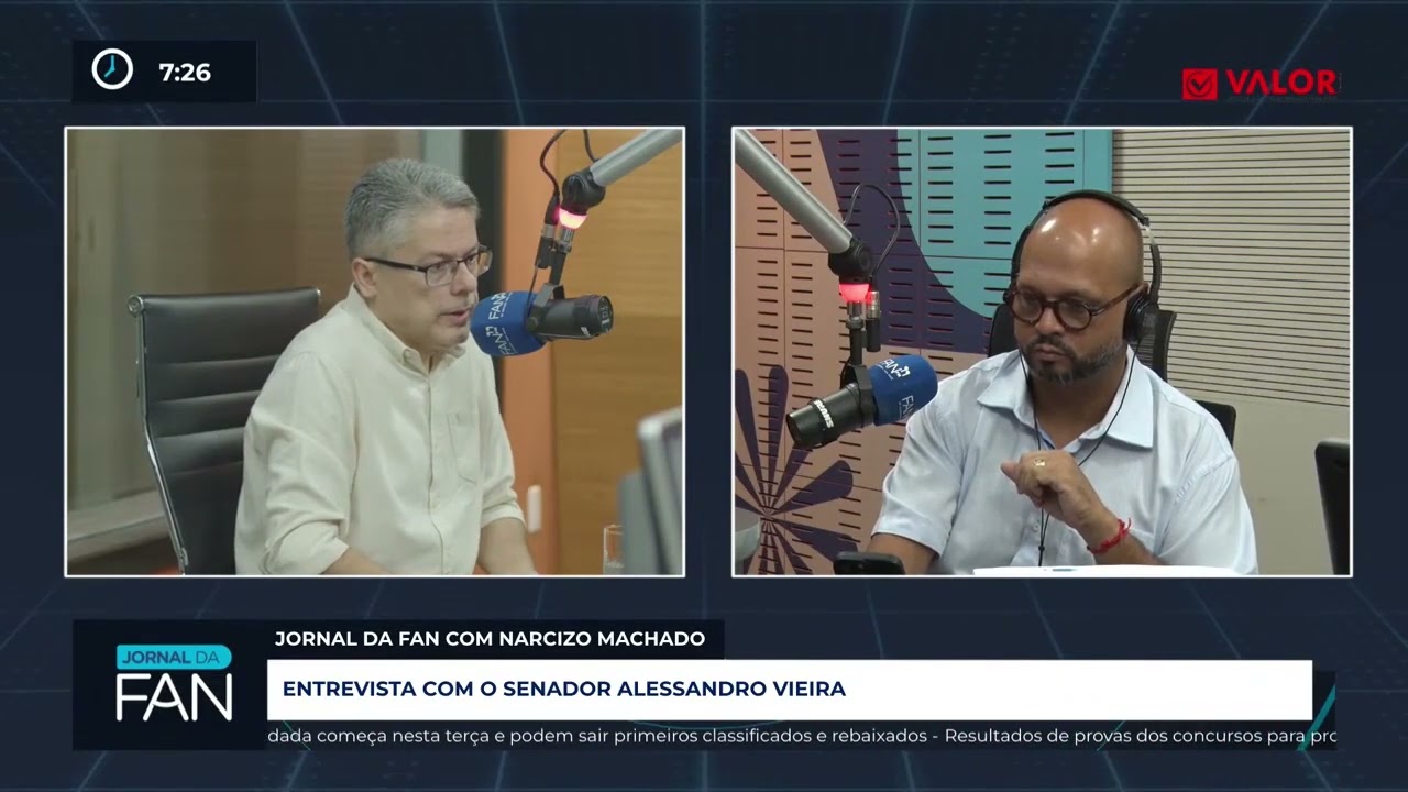 Entrevista com o Senador Alessandro Vieira