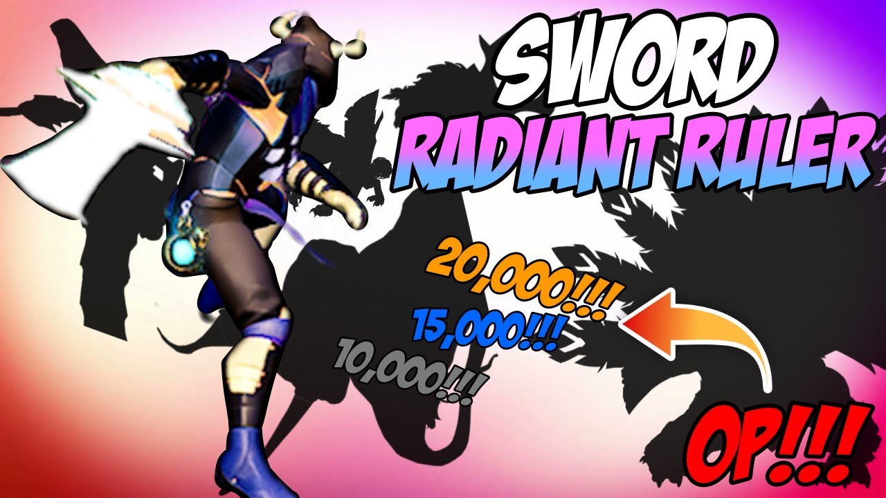 NEW OP!!! SWORD BUILD - Radiant Ruler - Dauntless Builds 1.14.2+