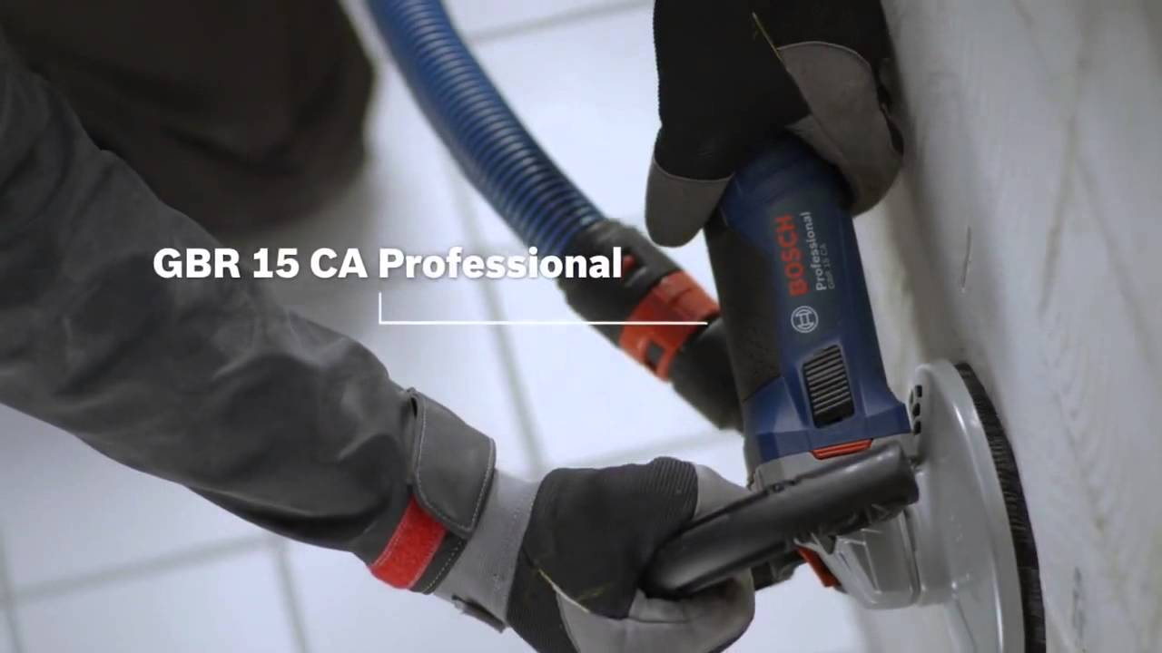 Bosch Ponceuse à béton GBR 15 CA / GBR 15 CAG Professional