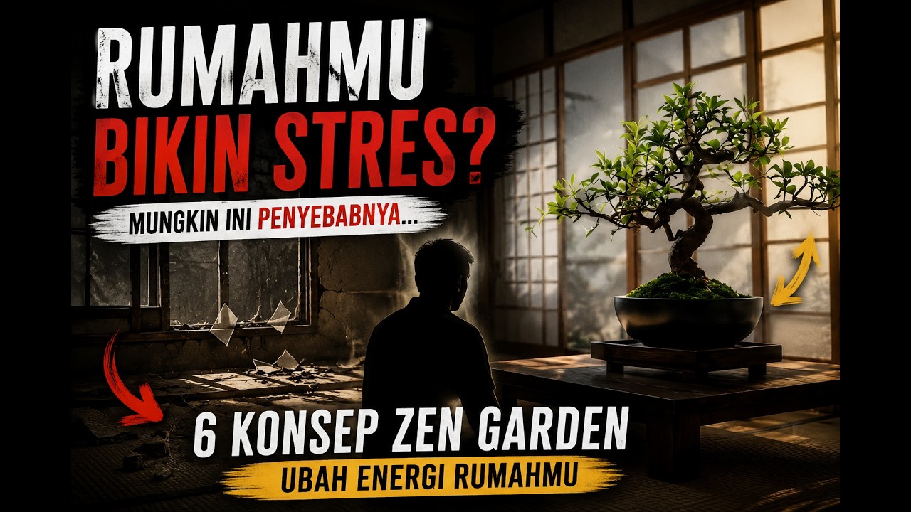 6 Konsep Zen Garden untuk Rumah Modern